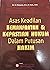 Asas Keadilan Kemanfaatan & Kepastian Hukum Dalam Putusan Hakim by Dr H Margono SH M Hum MM