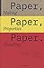 Paper Making, Paper Properties, Paper Handling