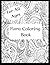 Flora Coloring Book: This e...