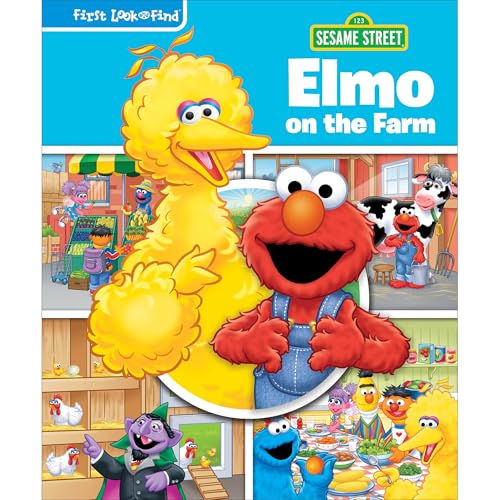 Sesame Street Elmo on the Farm: First Look and Find (First Look and Find Series #4 Book 1)