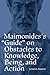 Maimonides's Guide on Obstacles to Knowledge, Being, and Action