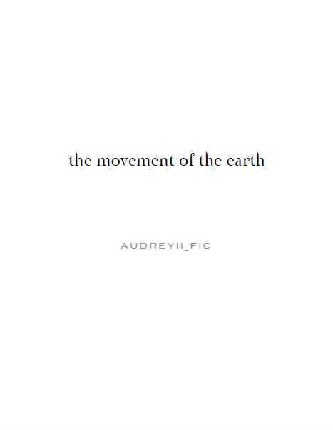 The Movement of the Earth (ebook)