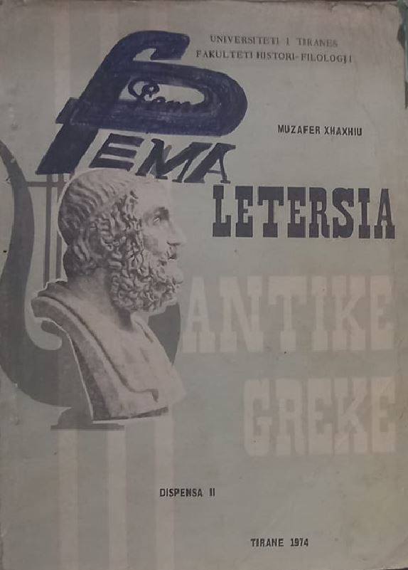 Letërsia antike greke : dispenca II