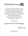 A Tutorial on Neural Networks Using the Broyden-Fletcher-Goldfarb-Shanno (BFGS) Training Algorithm and Molecular Descriptors with Application to the Prediction of Dielectric Constants Through