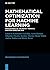 Mathematical Optimization for Machine Learning by Aswin Kannan