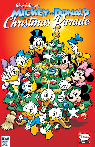 Mickey and Donald Christmas Parade #3