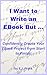 I Want To Write an EBook Bu...