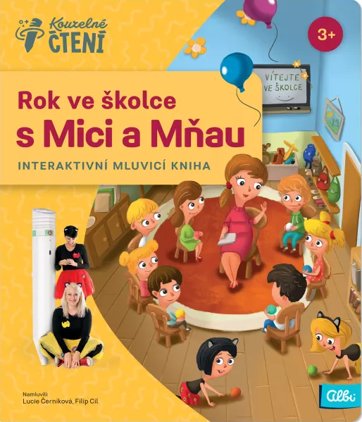 Rok ve školce s Mici a Mňau (Board Book)