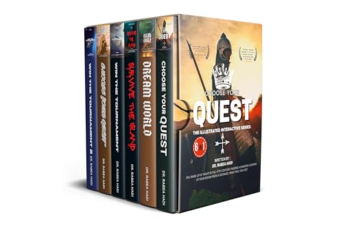 Choose Your Quest: The Illustrated Interactive Series 6-in-1 Box Set: Thrilling Adventures In Fantasy, Sci-Fi, Historical Fiction and Thriller – Endless Choices, Multiple Endings, YOU Decide! (Kindle Edition)