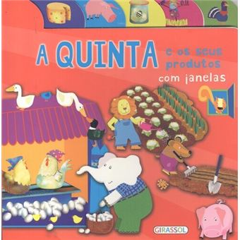 A Quinta e os seus Produtos com Janelas