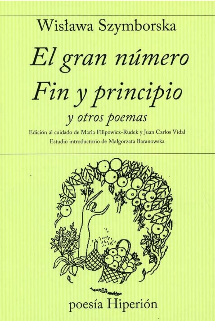 El gran número, Fin y principio y otros poemas (Paperback)