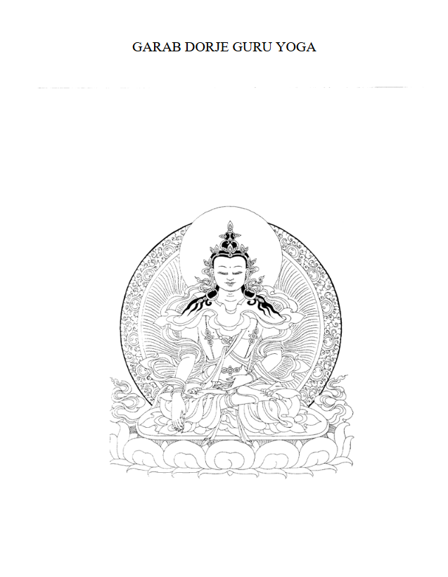 Garab Dorje Guru Yoga