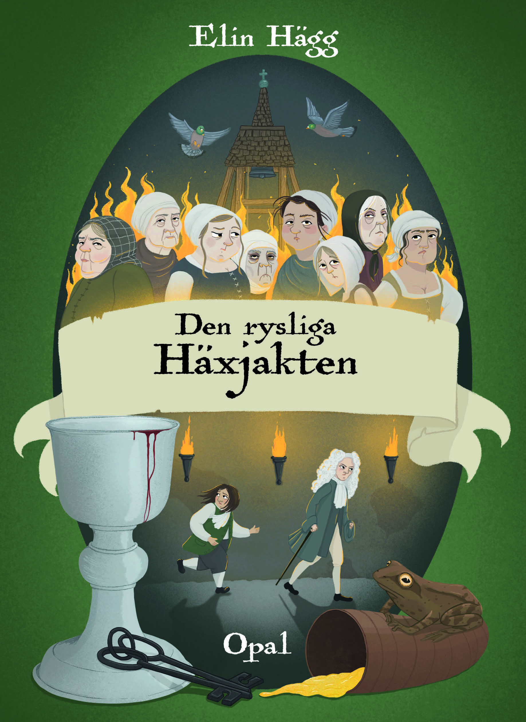 Den rysliga häxjakten (Hardcover)