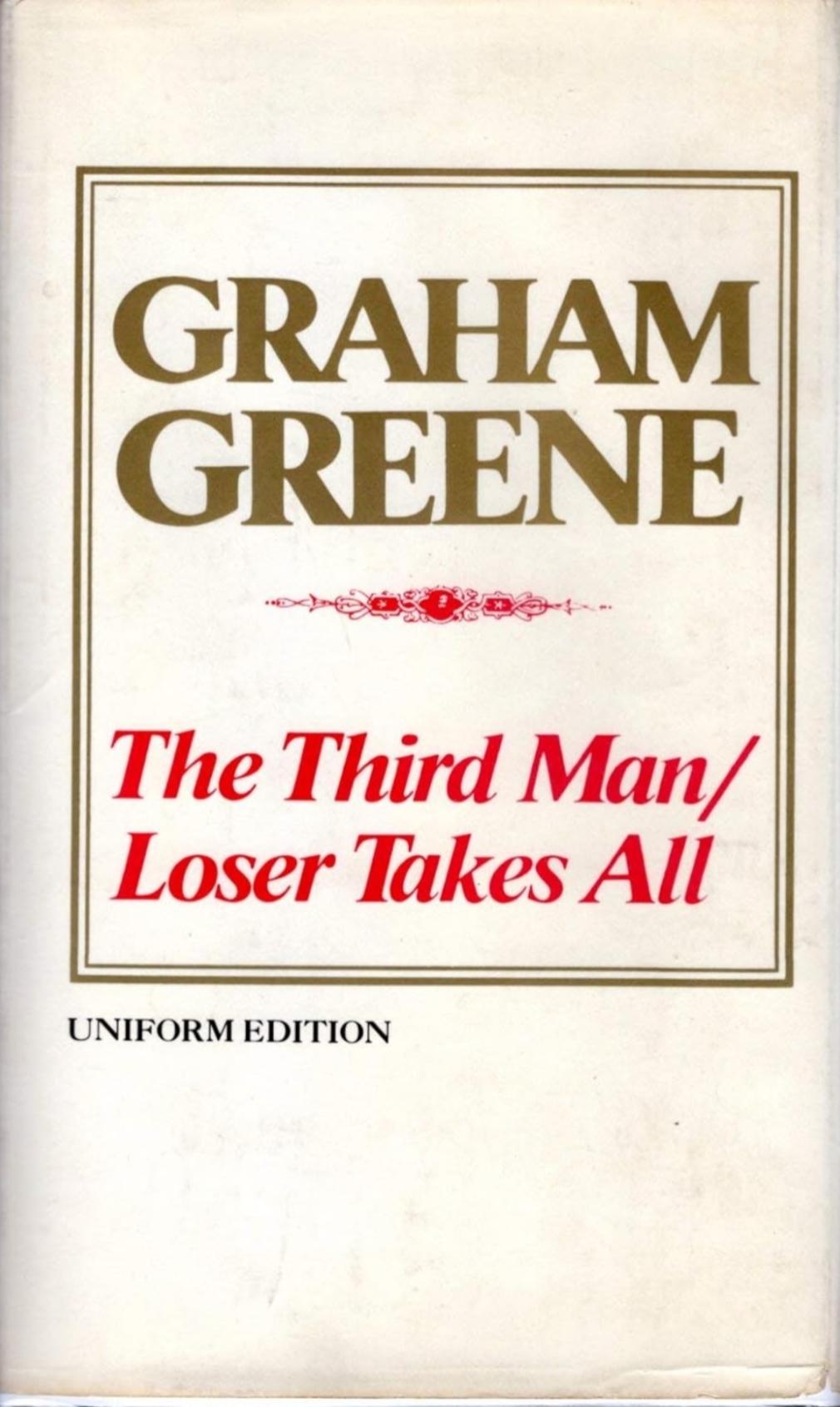 The Third Man and the Loser Takes All (Hardcover)