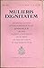 Mulieris Dignitatem by Pope John Paul II