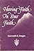 Having faith in your faith