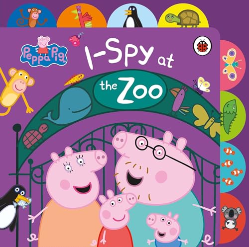 Ladybird Peppa Pig I Spy at the Zoo Tabbed Board Book. (Board Book)