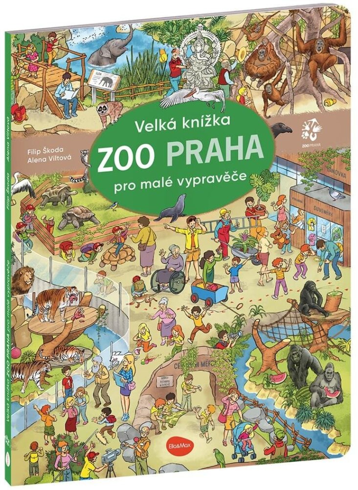 Velká knížka ZOO PRAHA pro malé vypravěče (Board Book)