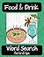 Food & Drink Word Search Puzzle Book by Josephine Bailey