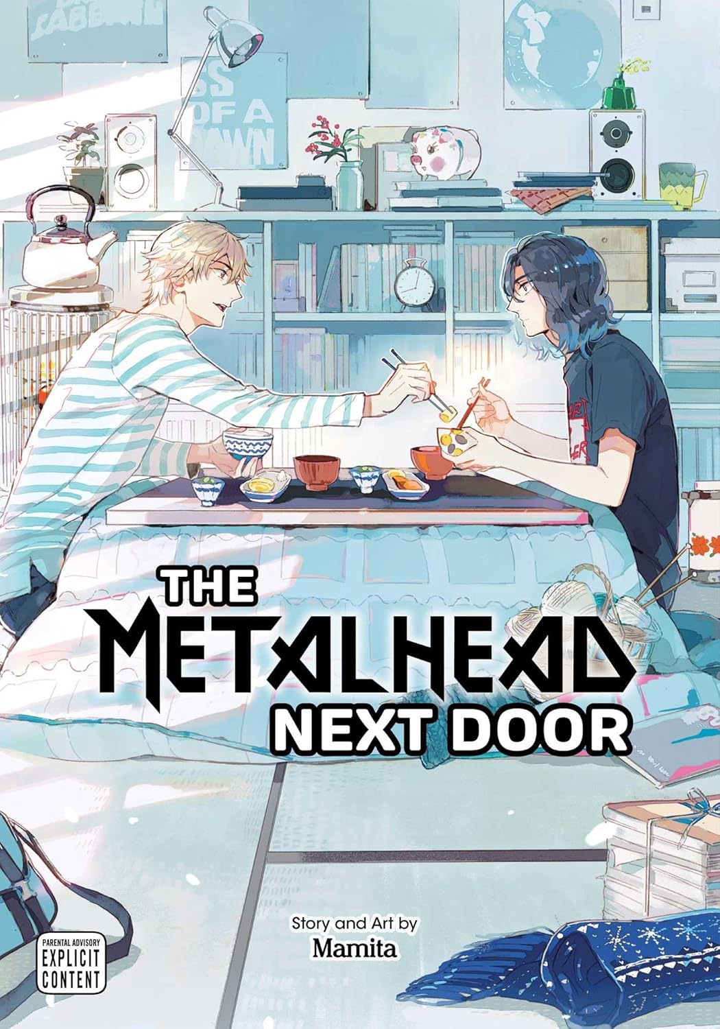 Book cover: The Metalhead Next Door by Mamita