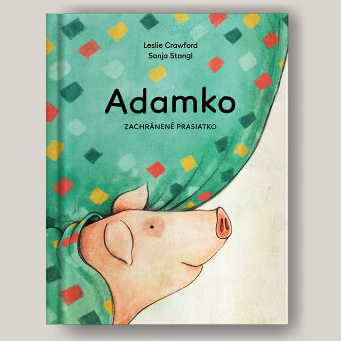 Adamko, zachránené prasiatko