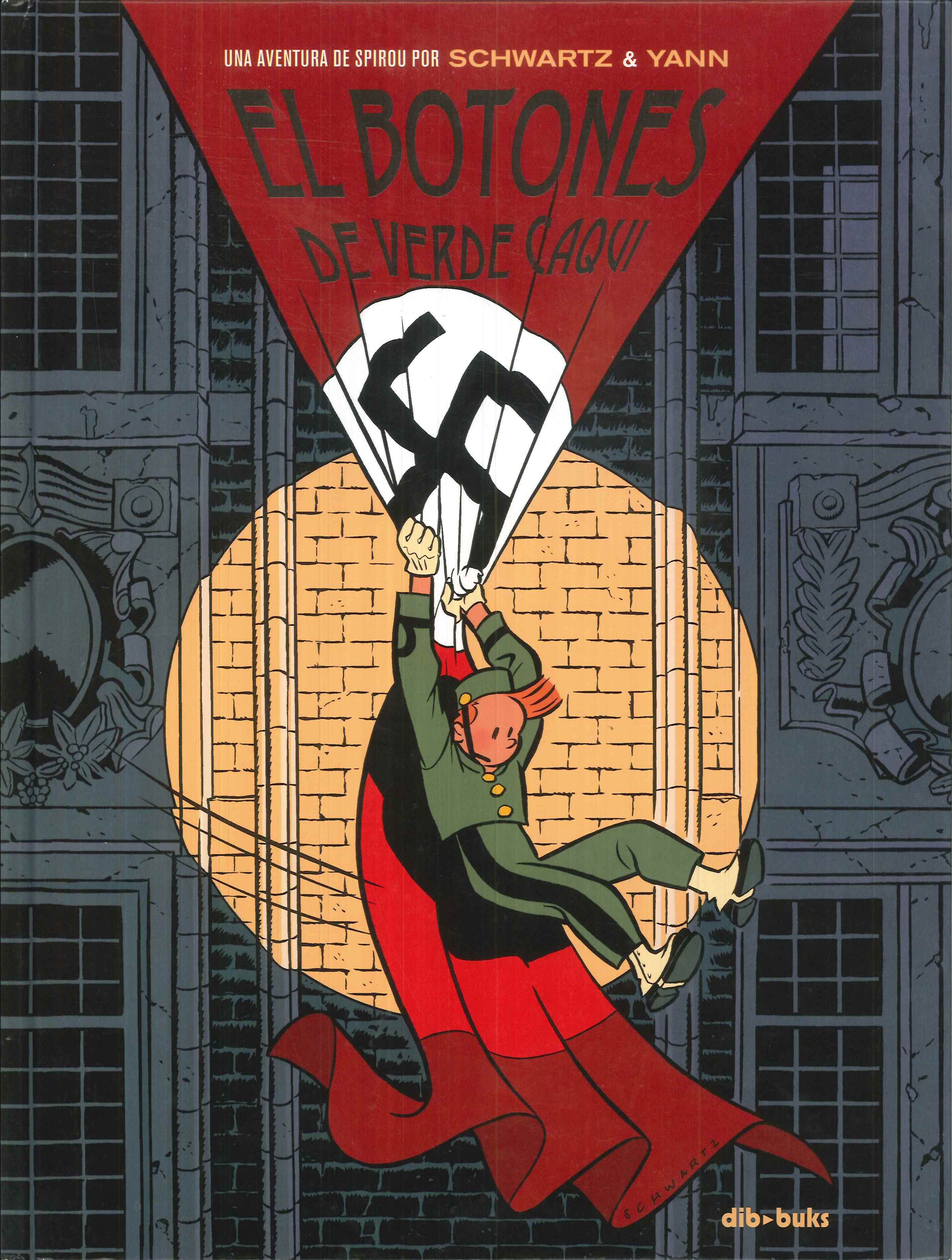 Portada de El botones de verde caqui, de Yann