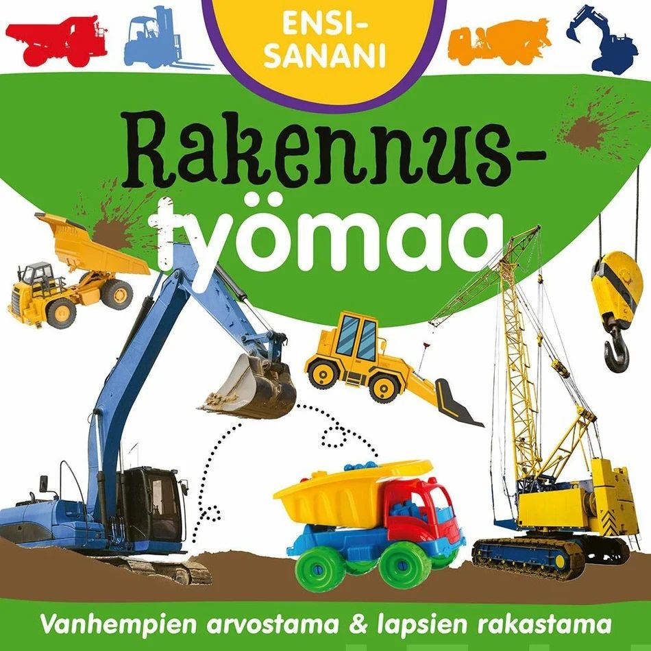 Rakennustyömaa (Board Book)