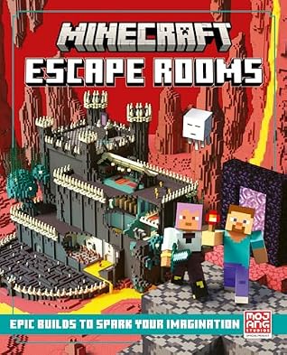 Minecraft Escape Rooms: Official illustrated creative guide with 13 big Minecraft escape room builds to create – new for Christmas 2025 and the perfect gift for kids, teens and adult gamers!