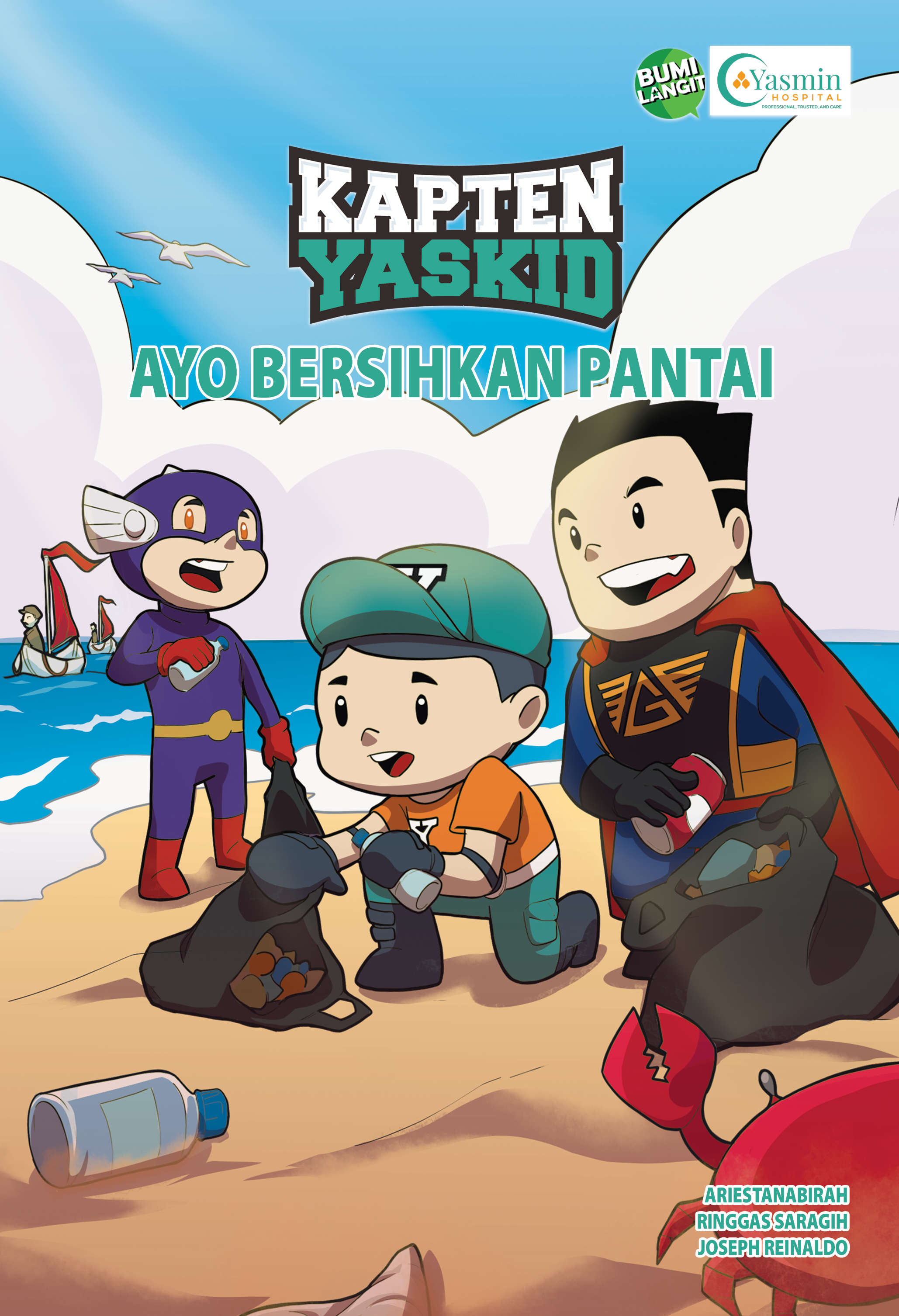 Kapten Yaskid: Ayo Bersihkan Pantai