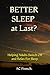 Better Sleep at Last?: Helping Adults Switch Off and Relax For Sleep