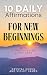 10 Daily Affirmations for N...