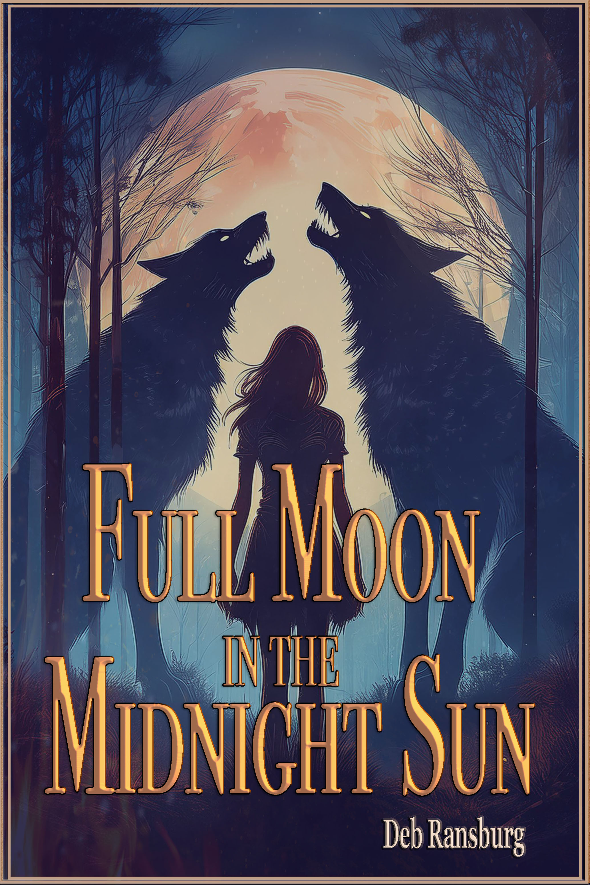 Full Moon in the Midnight Sun