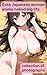 Cute Japanese woman anime n...