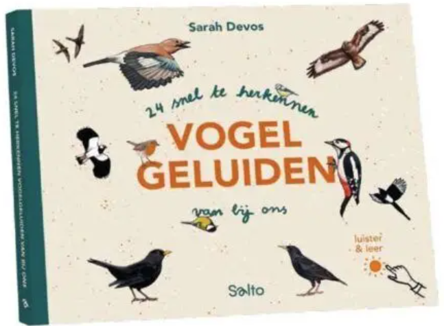 24 snel te herkennen vogelgeluiden van bij ons (Hardcover)