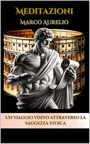 Meditazioni Marco Aurelio Un voyage visuel à travers la sagesse stoïcienne: Un viaggio visivo per esplorare i principi della saggezza stoica (Italian Edition)