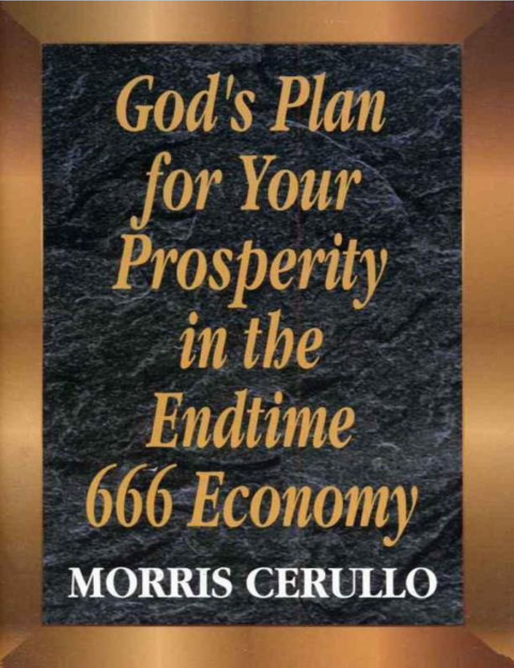 God's Plan for Your Prosperity in the End-Time 666 Economy (Staple Bound)