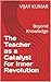 The Teacher as a Catalyst f...