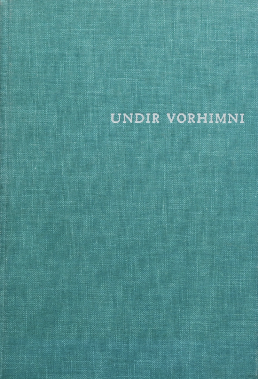 Undir vorhimni (Hardcover)
