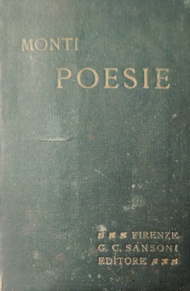 Le Poesie liriche di Vincenzo Monti. 1891