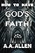 How to Have God's Faith