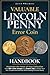 Valuable Lincoln Penny Error Coin Handbook by Jason Whitmore