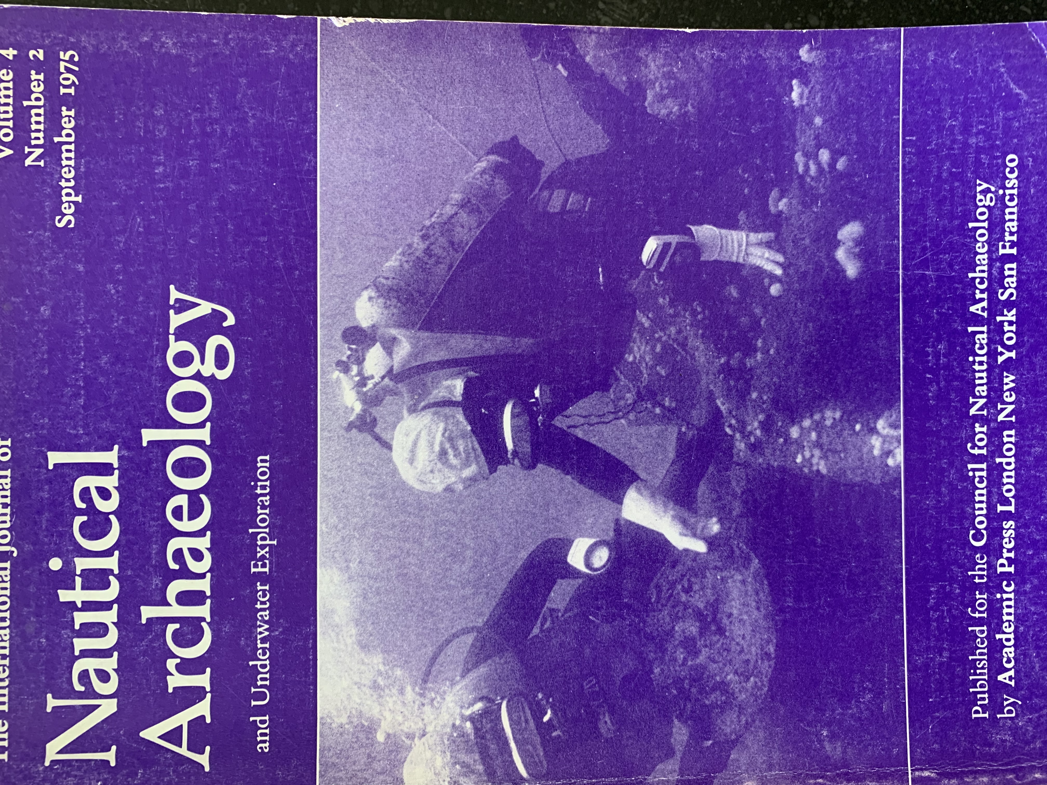 The international journal of nautical archeology an underwater exploration (Volume 4/2)