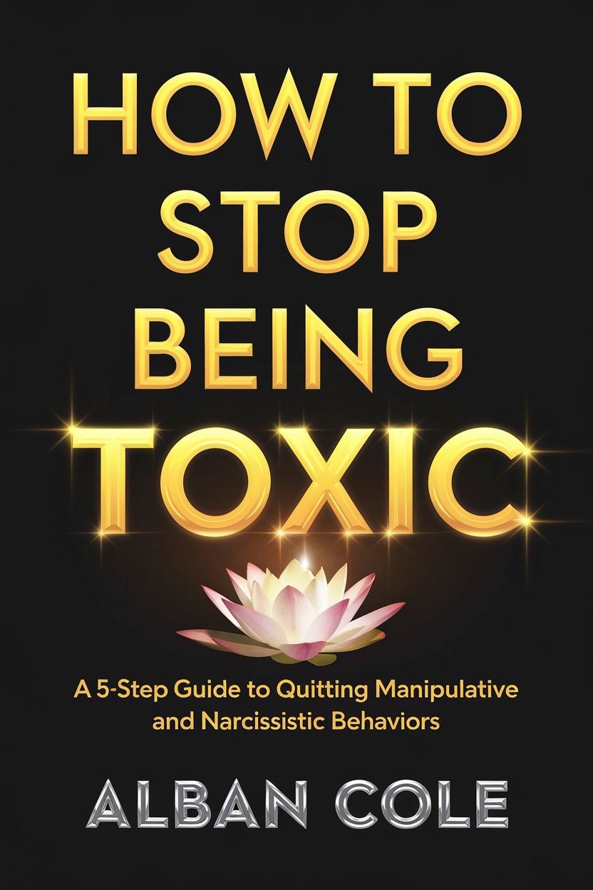 How To Stop Being Toxic: A 5-Step Guide to Quitting Manipulative and Narcissistic Behaviors, Avoiding Hurting the People You Love for Lasting Personal Empowerment and Healthy Relationships.