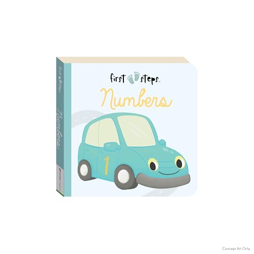 First Steps Numbers Board Book (Hardcover)