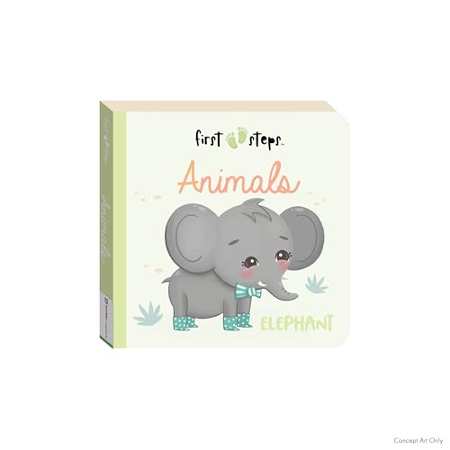 First Steps Animals Board Book (Hardcover)