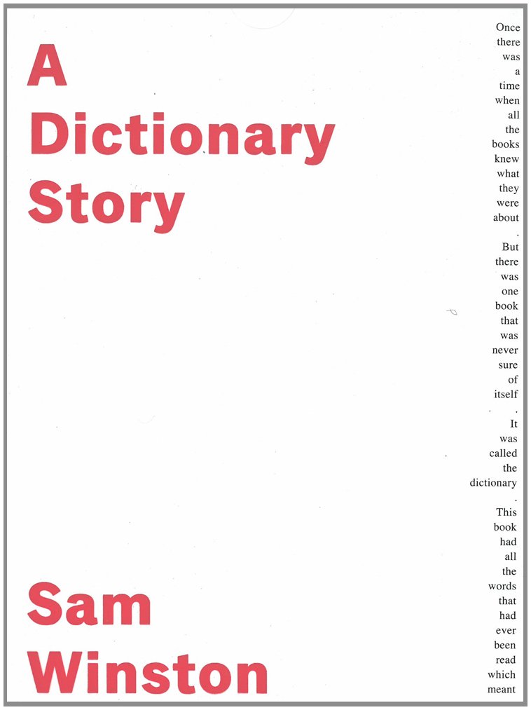 A Dictionary Story (Hardcover)