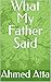 What My Father Said