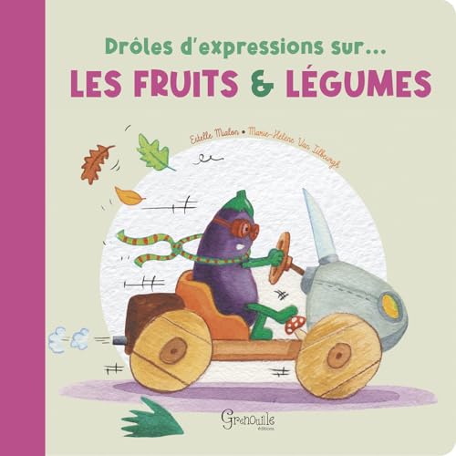 Drôles d'expressions sur les fruits et légumes (Hardcover)