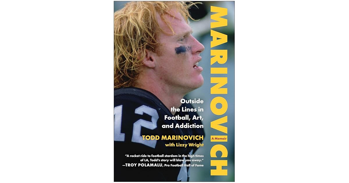 Book giveaway for Marinovich Outside the Lines in Football, Art,