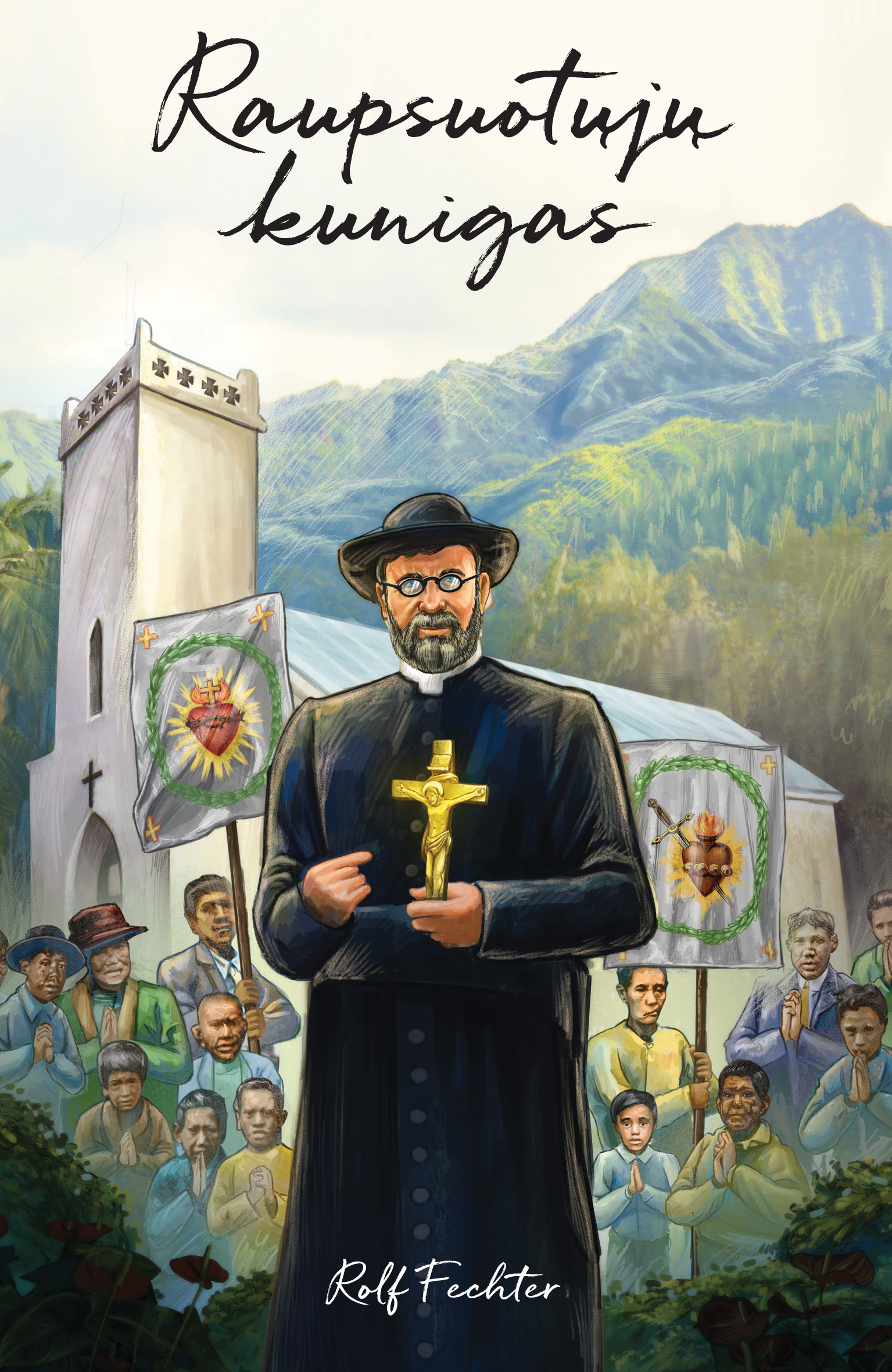 Raupsuotųjų kunigas (Hardcover)